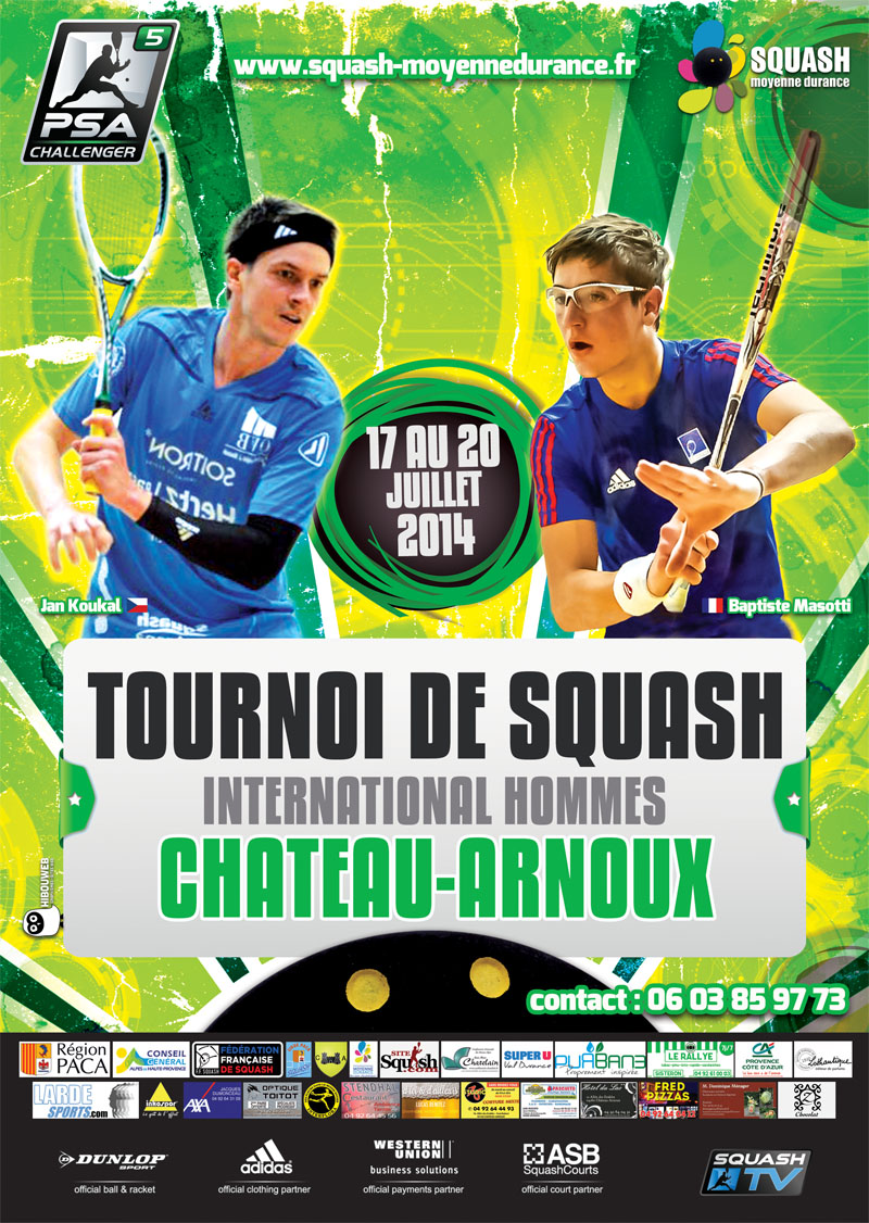 Affiche PSA Squash hibouweb
