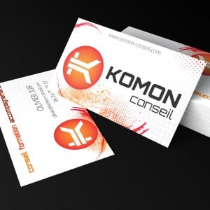 cartes de visite komon conseil