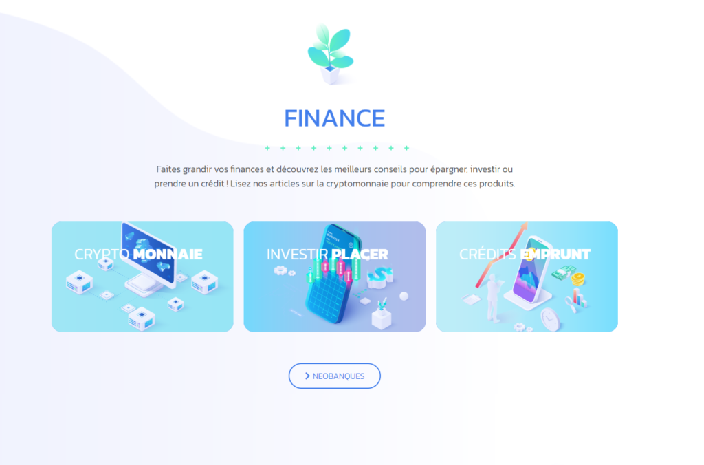 01banque webdesign homepage