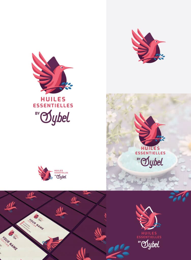 charte graphique Sybel huiles essentielles