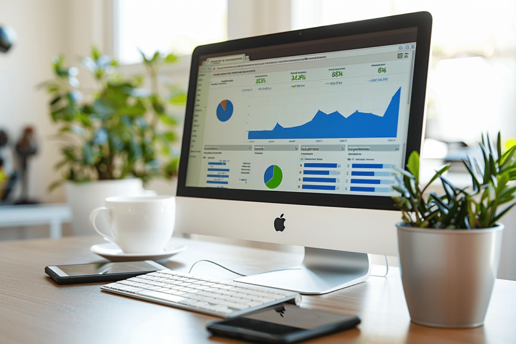 google analytics on a mac screen